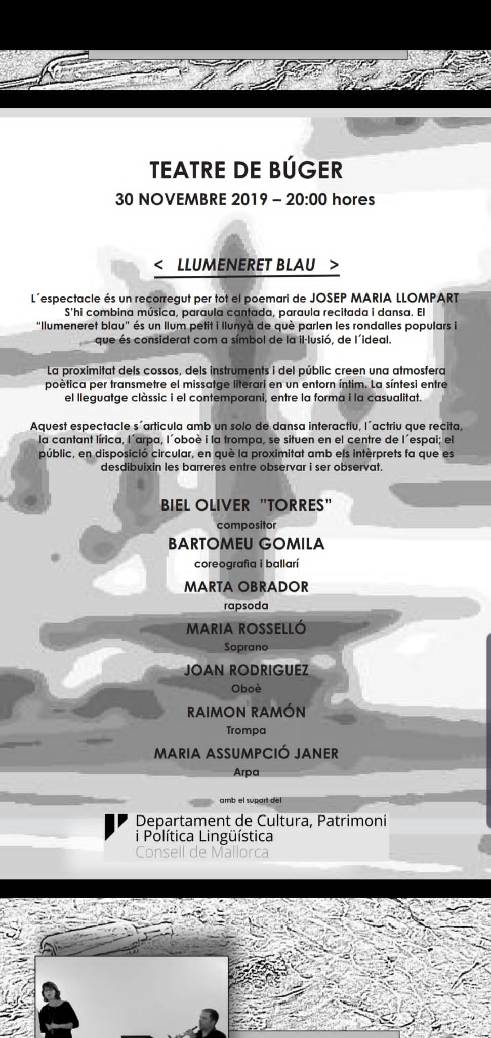 Espectacle "Llumeneret Blau"