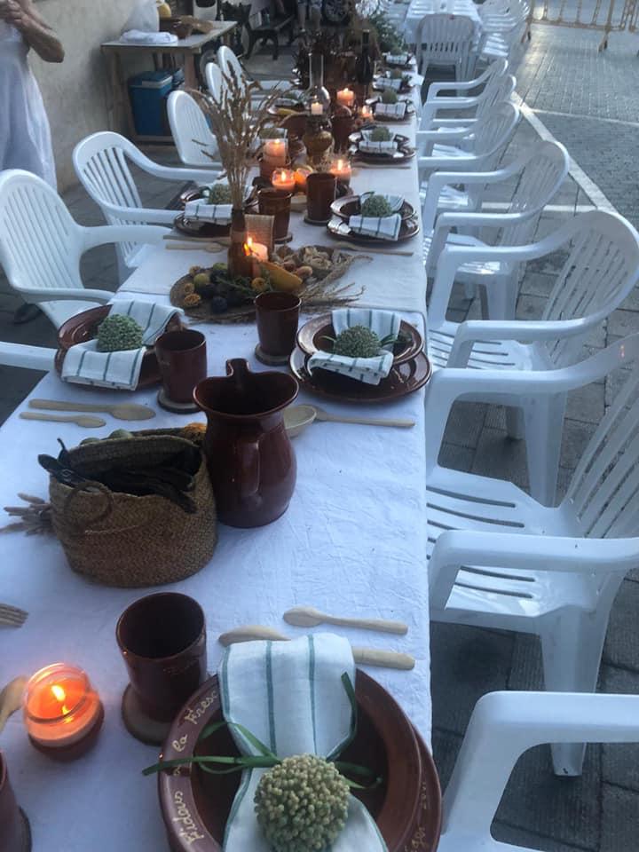 decoració de taules