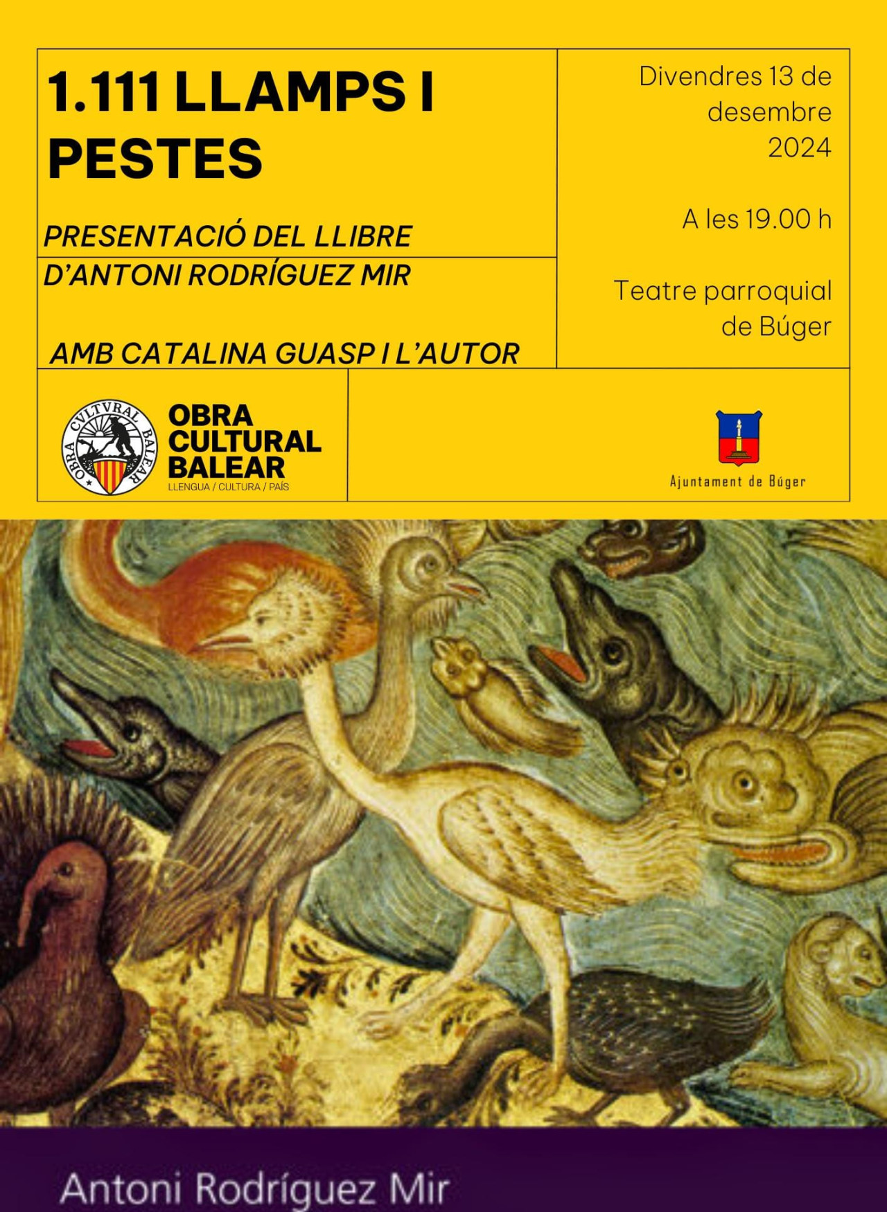 Presentació del llibre - 1.111 Llamps i Pestes
