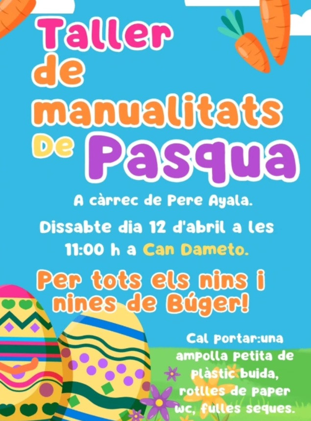 TALLER DE MANUALITATS DE PASQUA