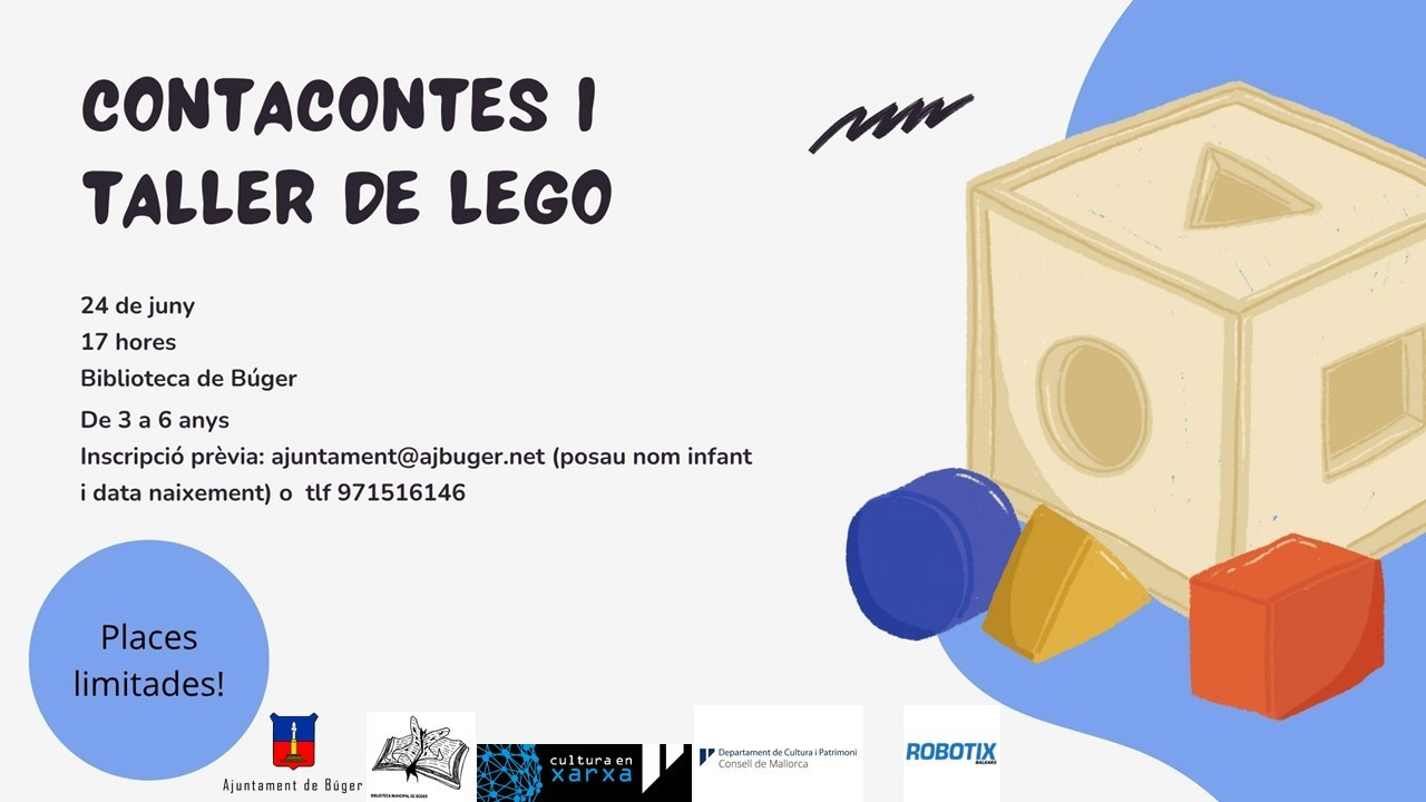 Contacontes i taller de lego