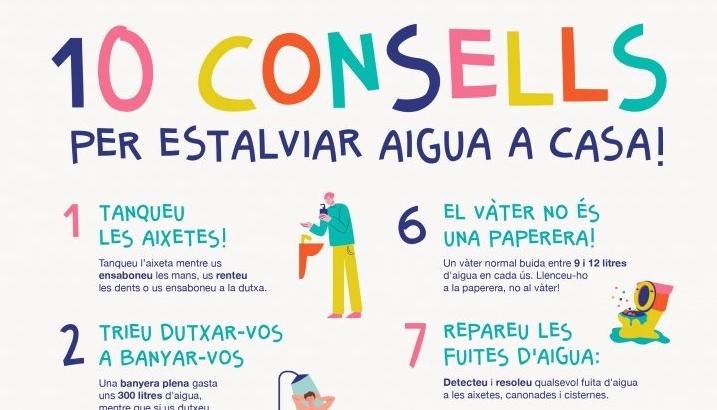 petits consells per estalviar aigua a casa vostra