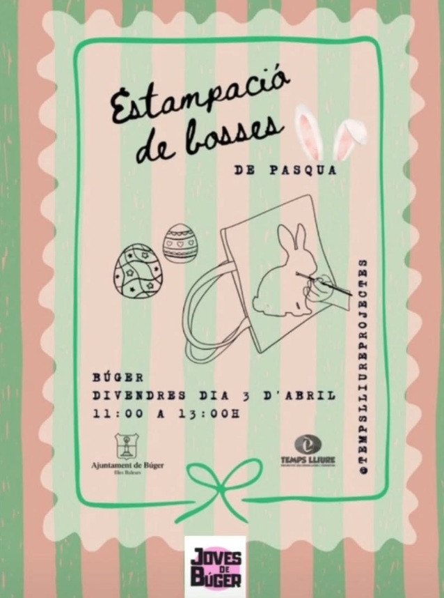 Estampació de bosses de Pasqua