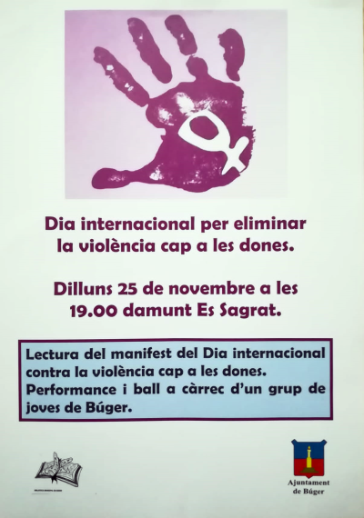 Dia internacional per eliminar la violència cap a les dones
