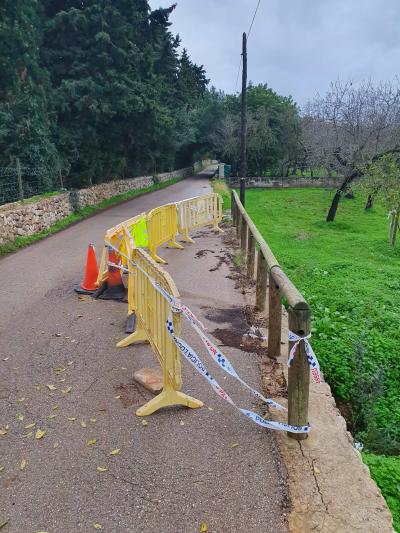 El camí del Rafal queda tancat per ordre de l'Ajuntament