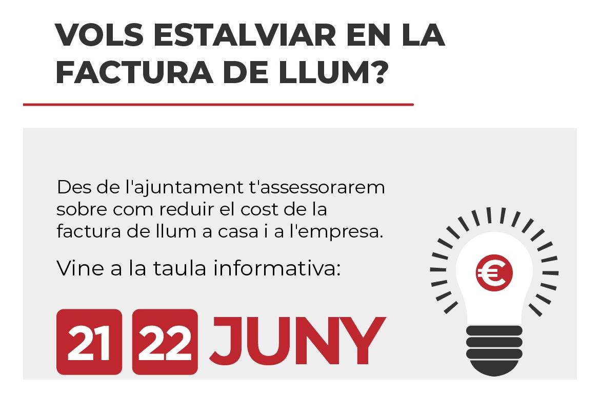 estalviar en la facutra de llum