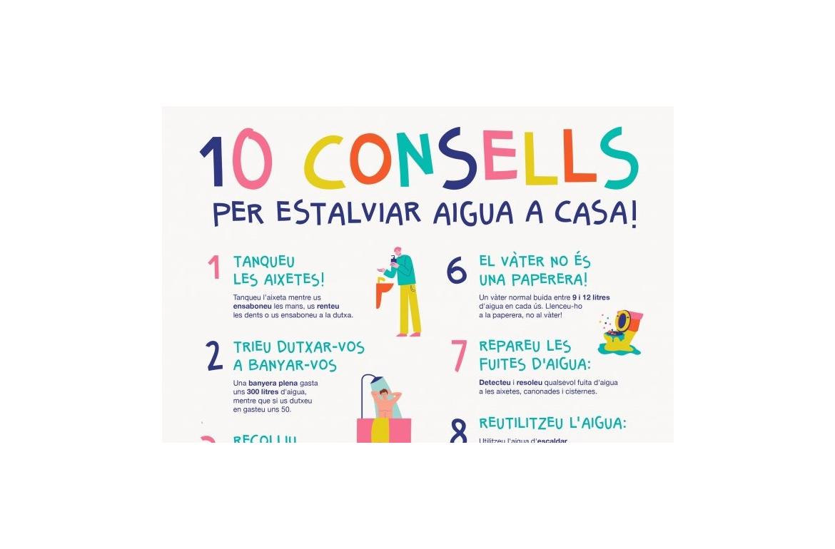 petits consells per estalviar aigua a casa vostra