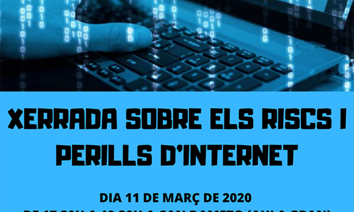 Xerrada sobre els riscs i perills d'internet