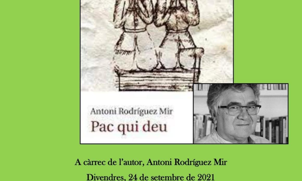 Presentació del llibre "Pac qui deu"