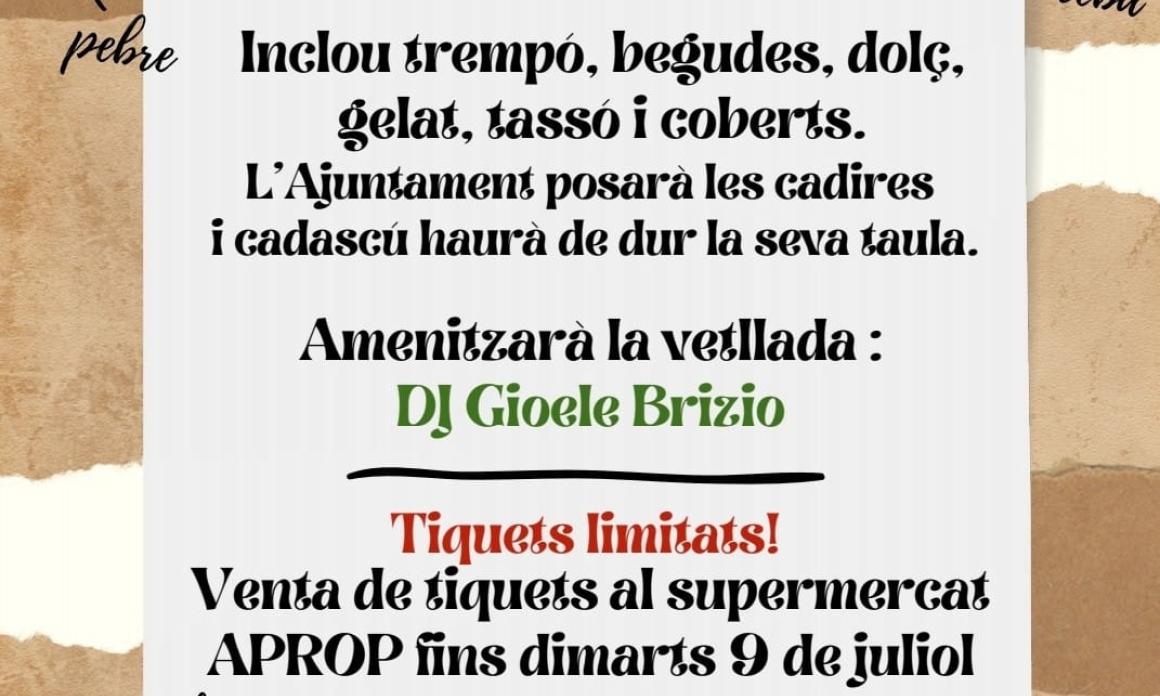 Trempó a la fresca