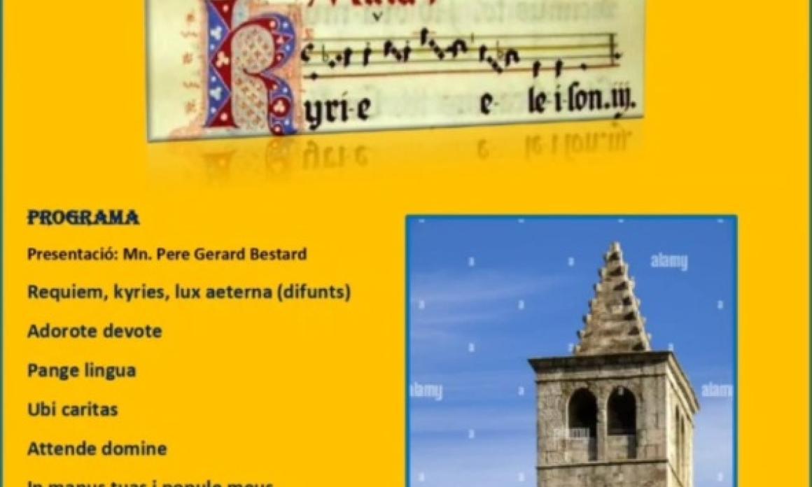 CONCERT DE CANT GREGORIÀ