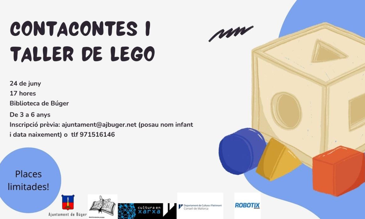 Contacontes i taller de lego