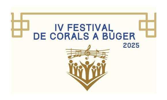 IV FESTIVAL DE CORALS A BÚGER 2025
